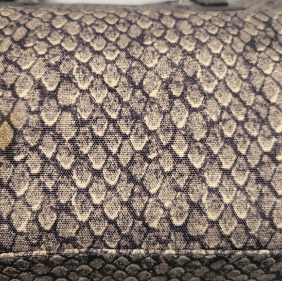 Coach Taylor Snake Print Satchel Crossbody NWOT - Picture 17 of 17